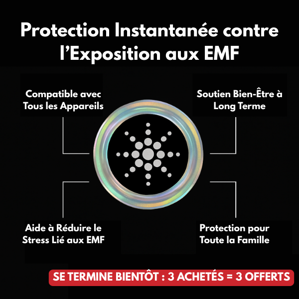 NanoQ™ Chips de Protection EMF (3 ACHETÉS = 3 OFFERTS)
